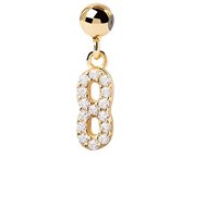 Charm PDPaola Donna CHARMS in Argento Zirconia CH01-002-U - CH01-002-U